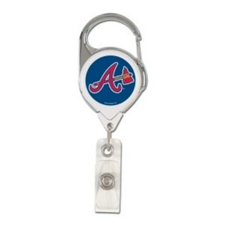 WINCRAFT Atlanta Braves Retractable Premium Badge Holder 3208547046